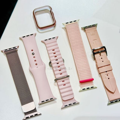 Silicone / Nylon / Milanese Strap Apple Watch Band / Plastic Protective Case SpreePicky