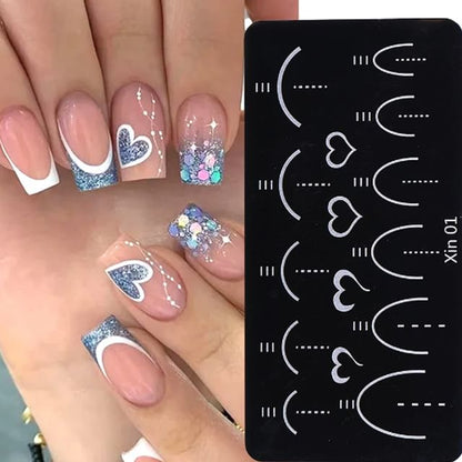 Stainless Steel Nail Art Stencil SpreePicky