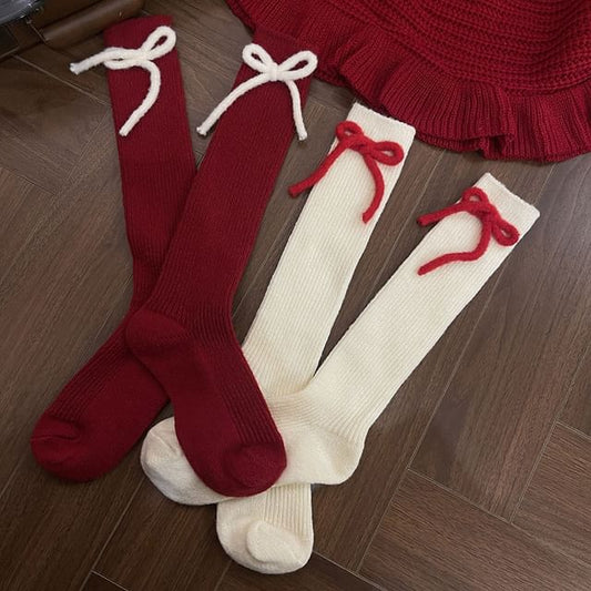 Ribbon Long Socks SpreePicky