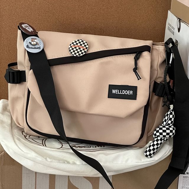 Flap Buckle Messenger Bag SpreePicky