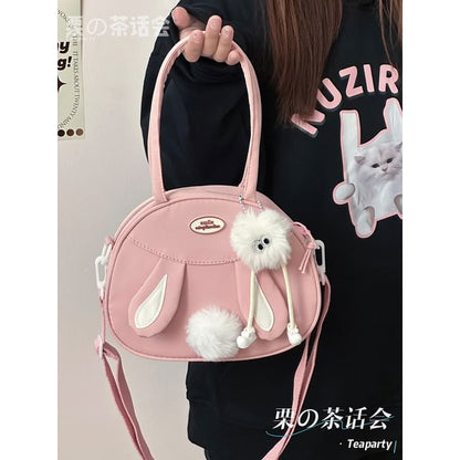 Rabbit Pom Pom Tote Bag SpreePicky