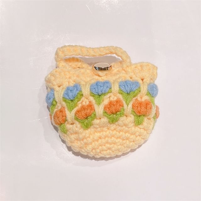 Floral Knit AirPods / Pro Earphone Case Skin SpreePicky