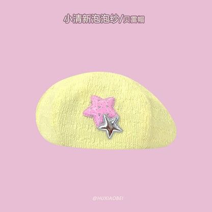 Star Accent Beret SpreePicky