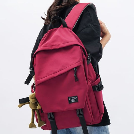 Plain Zip Backpack mySite