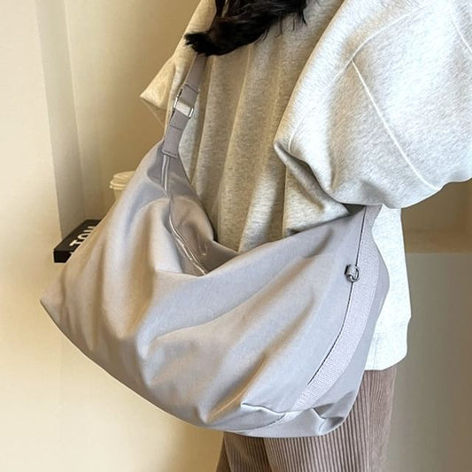 Plain Zip Crossbody Bag mySite