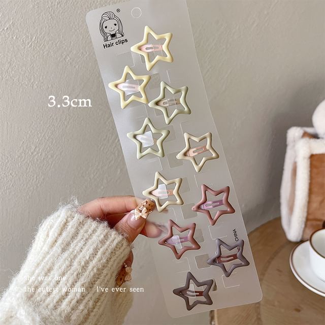 Plain Alloy Hair Clip / Set SpreePicky