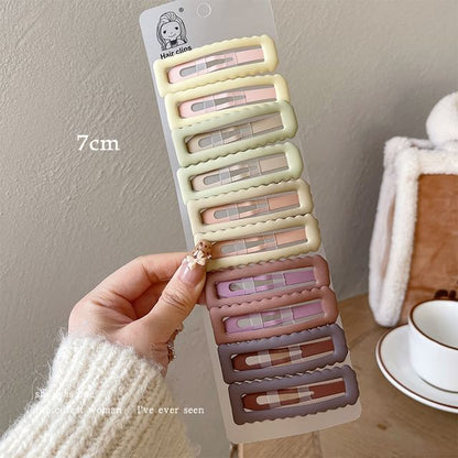 Plain Alloy Hair Clip / Set SpreePicky