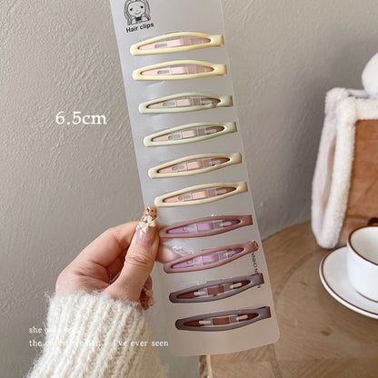 Plain Alloy Hair Clip / Set SpreePicky