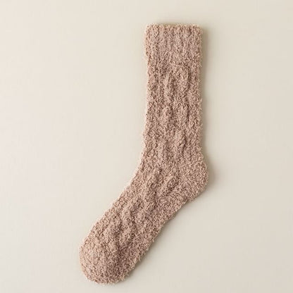 Plain Fleece Socks SpreePicky