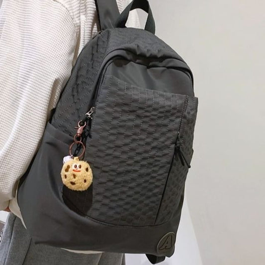 Applique Multi-Pocket Backpack / Bag Charm / Set mySite