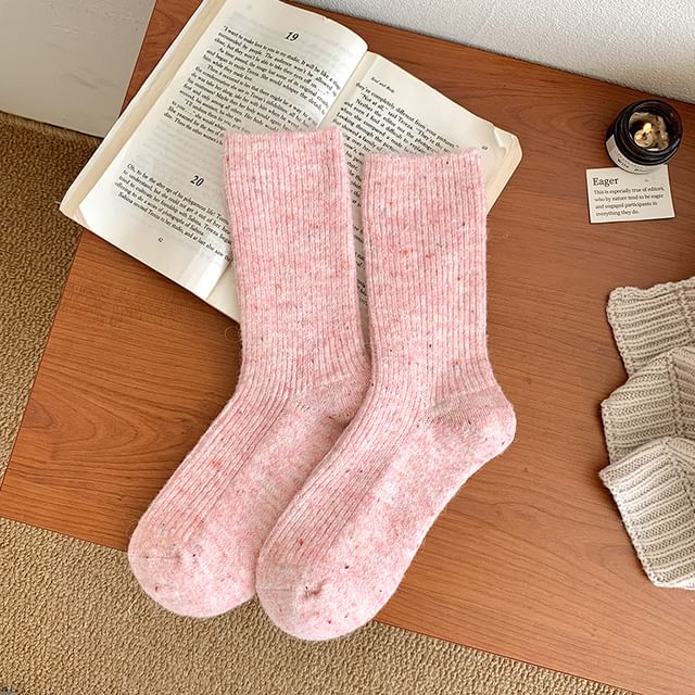 Dotted Ribbed Socks / Set SpreePicky