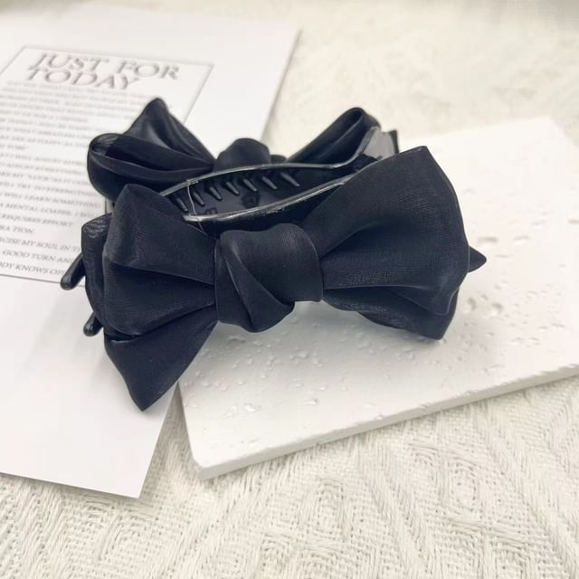 Bow Fabric Hair Clamp mySite