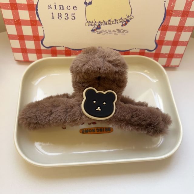 Bear Chenille Hair Clamp mySite