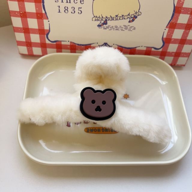 Bear Chenille Hair Clamp mySite