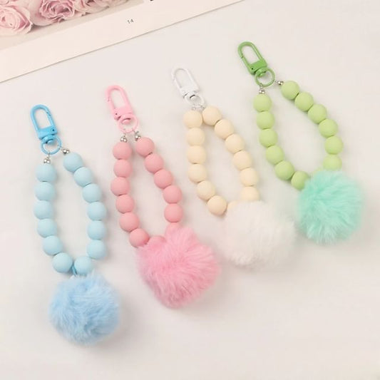 Pom Pom Key Chain SpreePicky