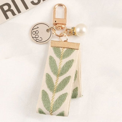 Leaf Print Keychain SpreePicky