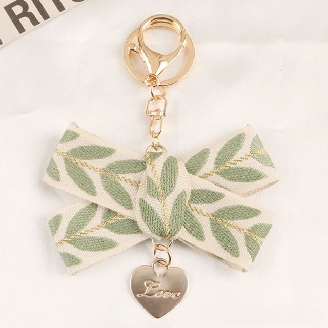 Leaf Print Keychain SpreePicky