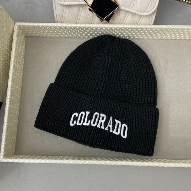 Lettering Beanie FashionChic