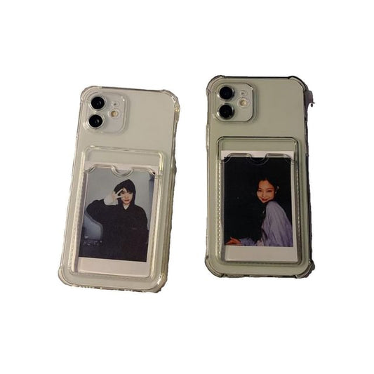 Transparent Card Holder Phone Case SpreePicky