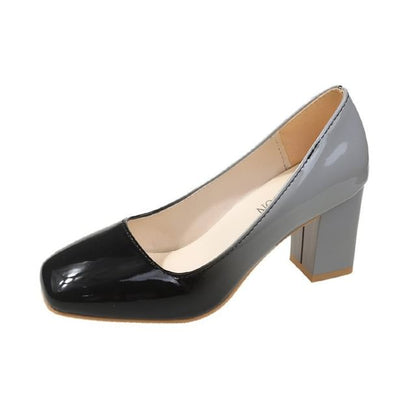 Block Heel Gradient Pumps mySite