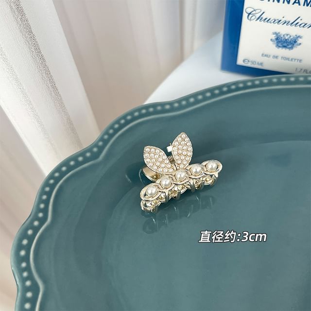 Rhinestone / Faux Pearl Alloy Hair Clamp / Set SpreePicky