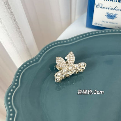 Rhinestone / Faux Pearl Alloy Hair Clamp / Set SpreePicky