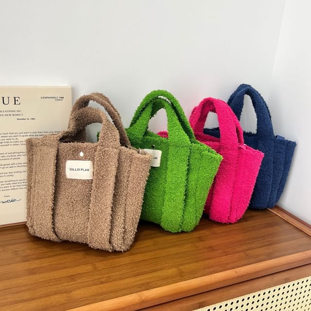 Fluffy Handle Crossbody Bag Top FashionChic