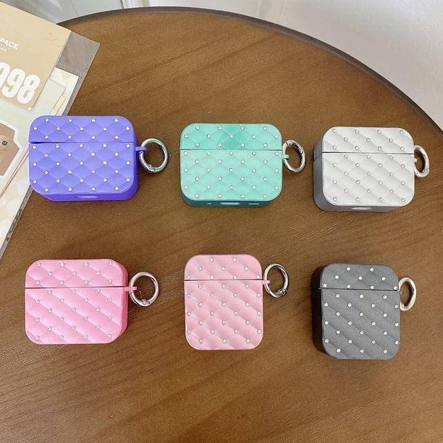 Embellished Textured AirPods / Pro Earphone Case Skin SpreePicky