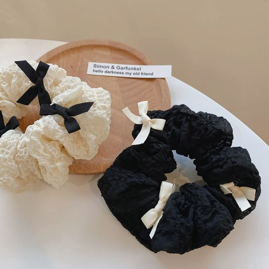 Ribbon Mesh Scrunchie mySite