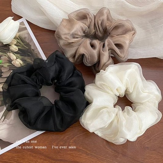 Plain Mesh Scrunchie mySite