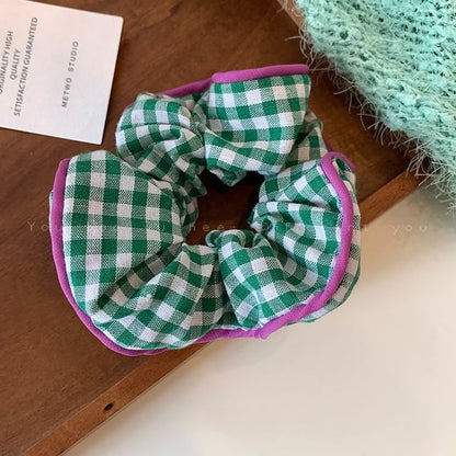 Floral Fabric Scrunchie mySite