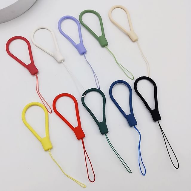 Plain Silicone Finger Phone Strap SpreePicky