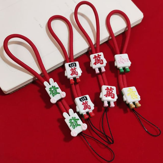 Mahjong Wrist Phone Strap SpreePicky