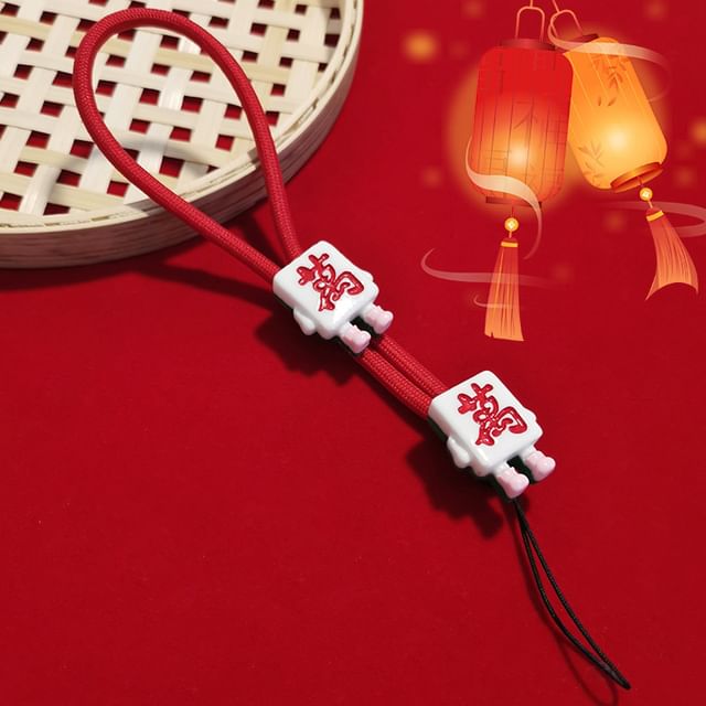 Mahjong Wrist Phone Strap SpreePicky