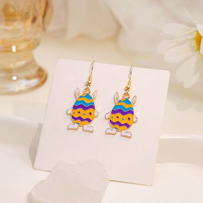 Easter Alloy Drop Earring SpreePicky