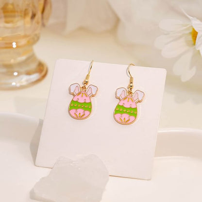 Easter Alloy Drop Earring SpreePicky