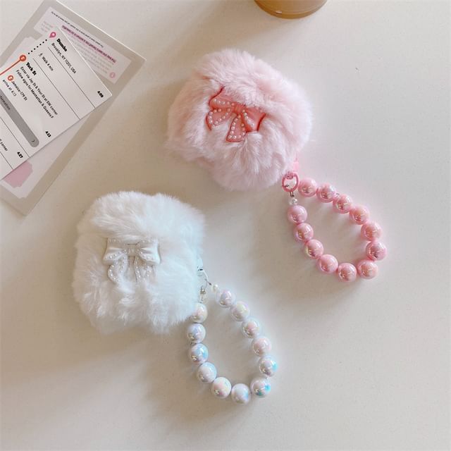 Bow Chenille AirPods / Pro Earphone Case Skin SpreePicky