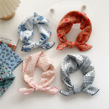 Patterned Print Neckerchief SpreePicky