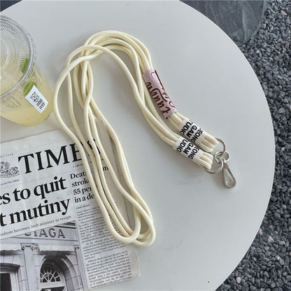 Lettering Phone Lanyard with Lanyard Pad SpreePicky