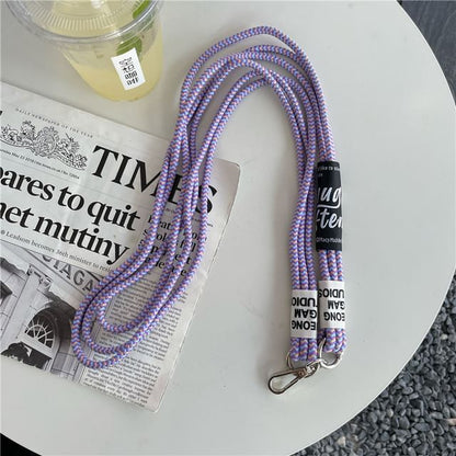 Lettering Phone Lanyard with Lanyard Pad SpreePicky