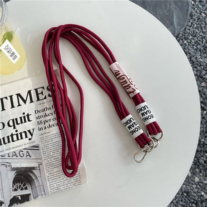 Lettering Phone Lanyard with Lanyard Pad SpreePicky