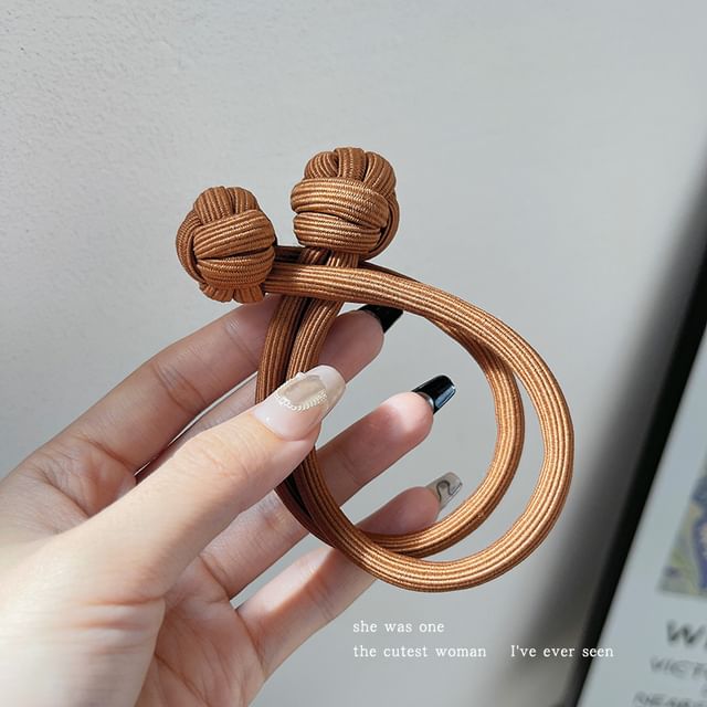 Plain Knot Hair Tie / Set SpreePicky