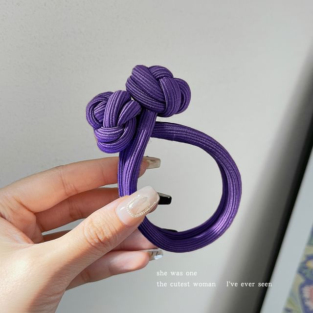 Plain Knot Hair Tie / Set SpreePicky