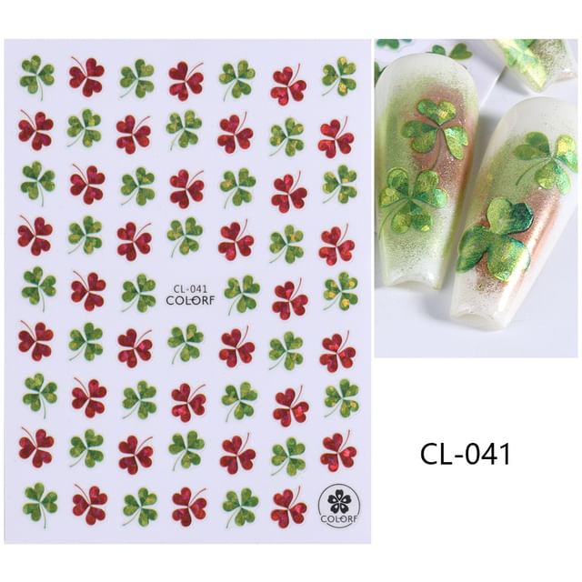 Leaf Nail Art Sticker SpreePicky