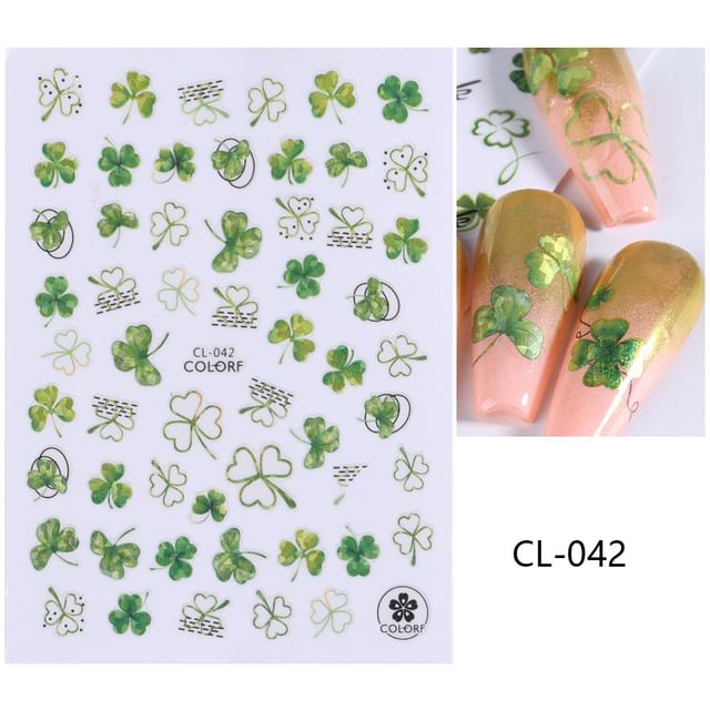 Leaf Nail Art Sticker SpreePicky