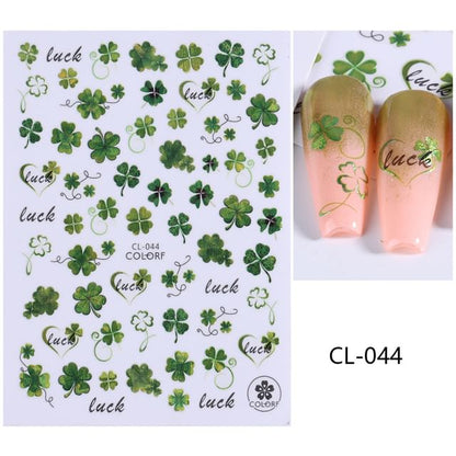 Leaf Nail Art Sticker SpreePicky