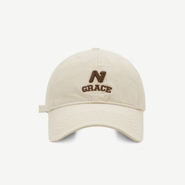 Letter Embroidered Cap SpreePicky