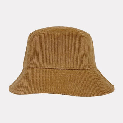 Plain Corduroy Bucket Hat SpreePicky