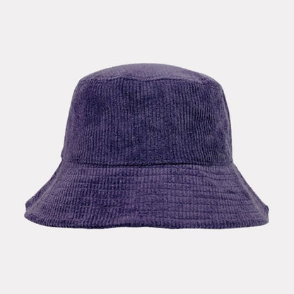 Plain Corduroy Bucket Hat SpreePicky