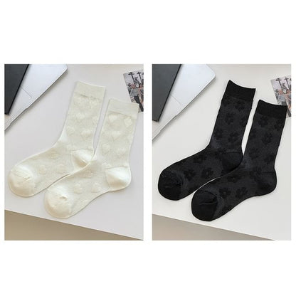 Heart Print Socks / Set SpreePicky